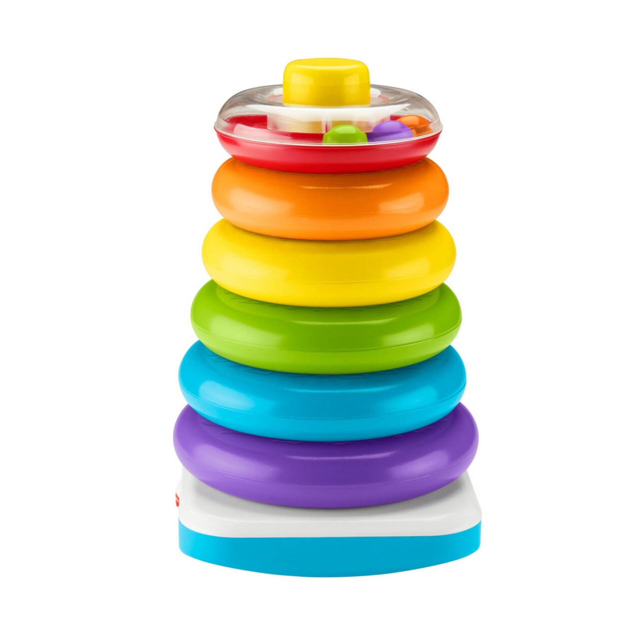 Fisher-Price   Giant Rock-A-Stack Baby Toy, Ring Stacking Toy For Infants And Toddlers, 14+ Inches Tall